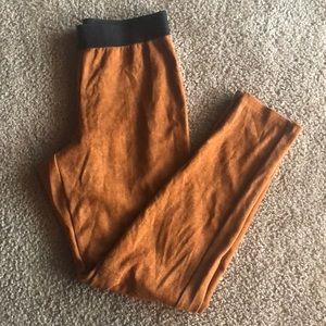 Brown Suede Leggings / FREE WITH BUNDLE